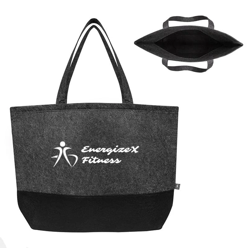 Large rPET Felt Tote Bag 1