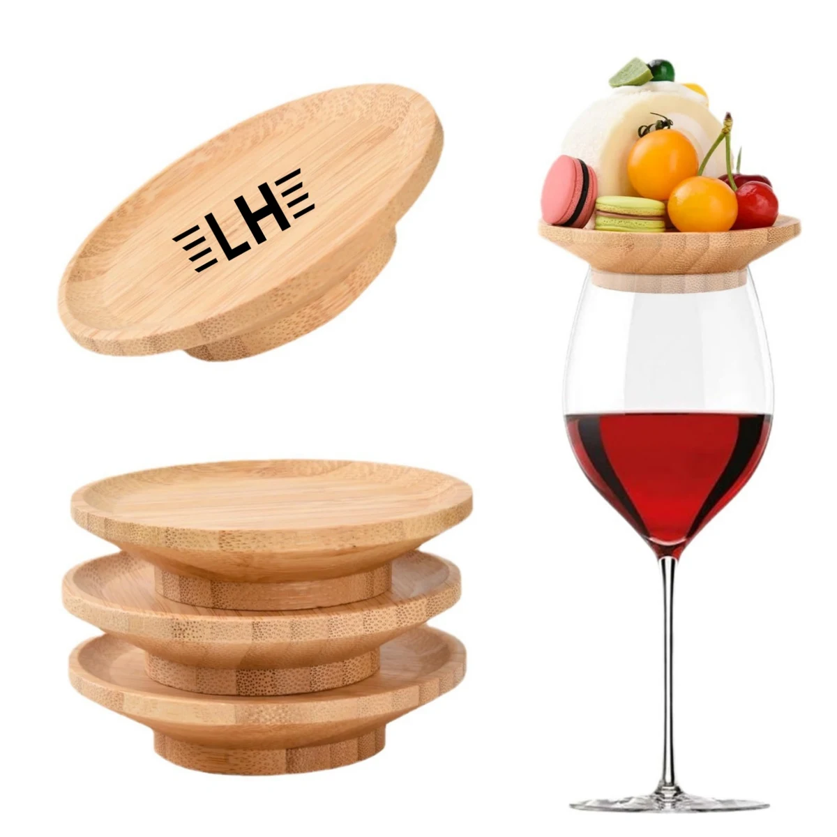 Wine Glass Topper Coaster Multifunctional Lid 1