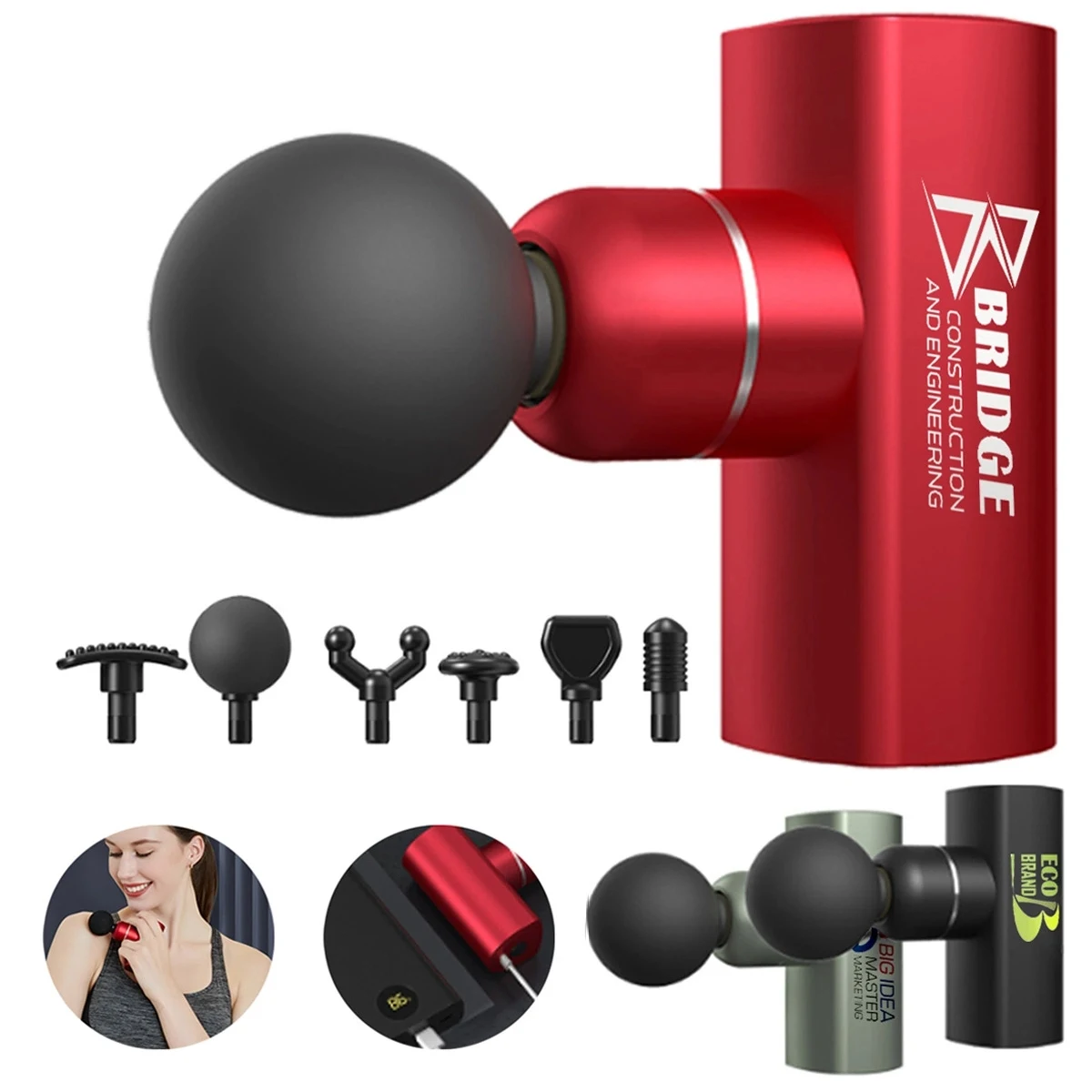 Professional Grade Vibration Fascia Relaxation Massage Gun 1