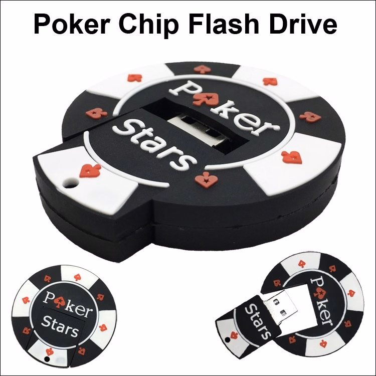 Poker Chip Flash Drive / USB - 1 GB