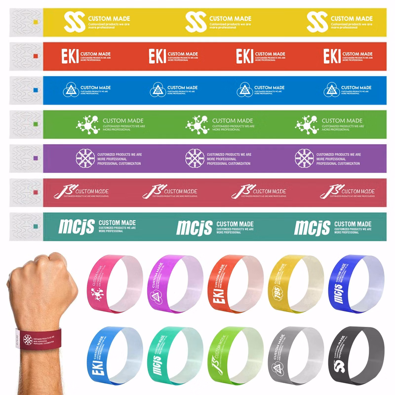 Tear Resistant Paper Wristband