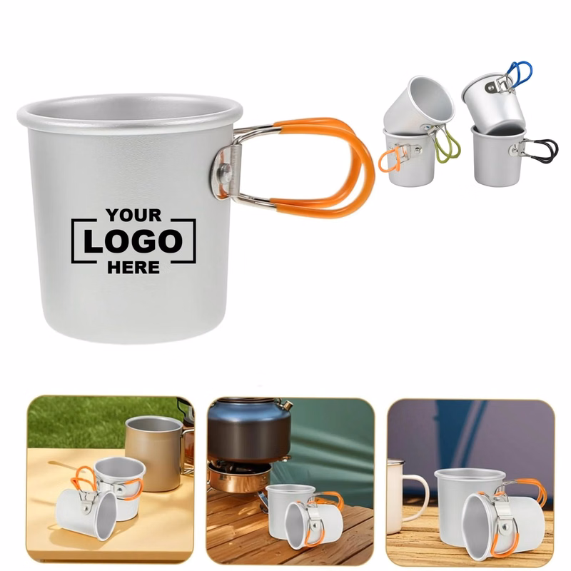 Outdoor Foldable Handle Safety Travel Cup