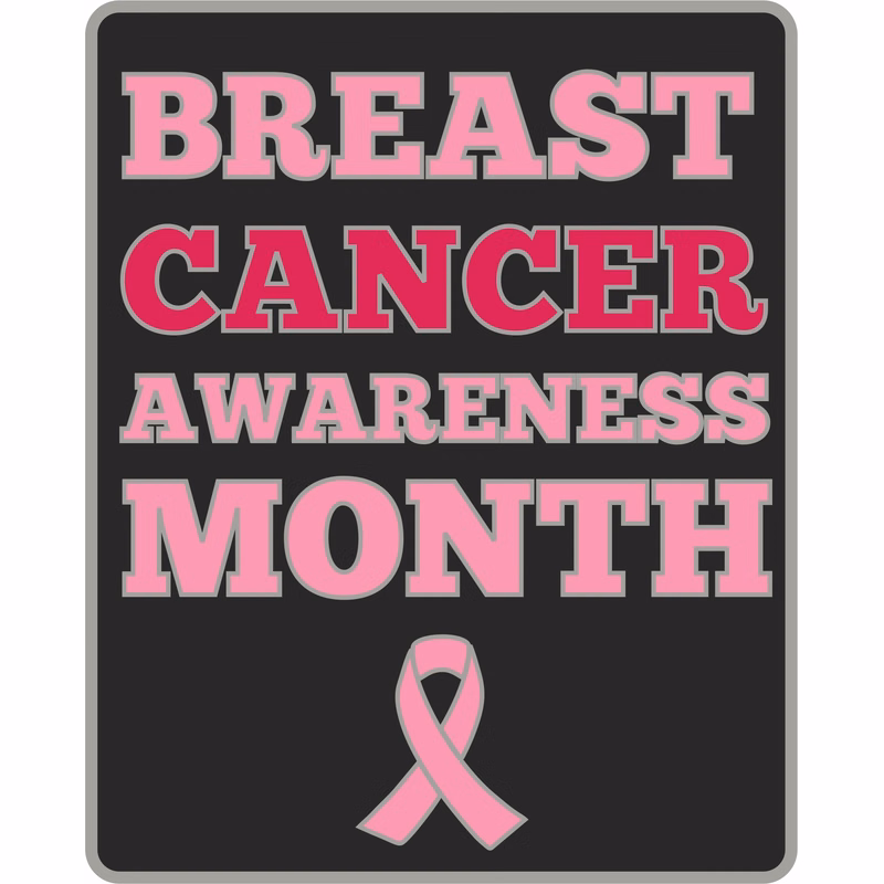 Breast Cancer Awareness Hard Enamel Lapel Pin