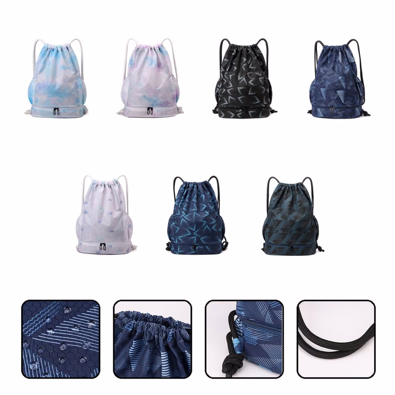 Polyester Swim Bag with Shoe Compartment