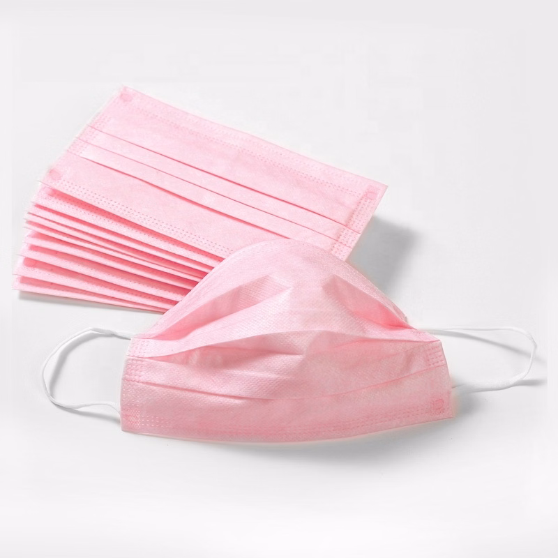 Breast Cancer Awareness Disposable Face Mask