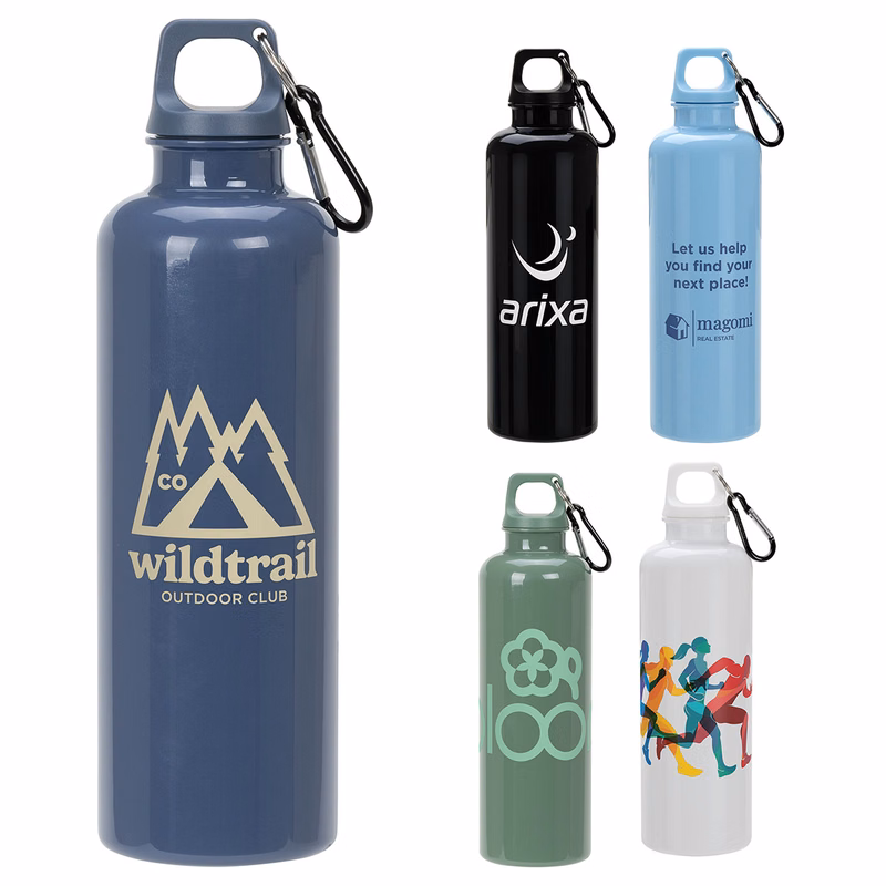 Aloha 25 oz RPET Reusable Bottle w/ Carabiner