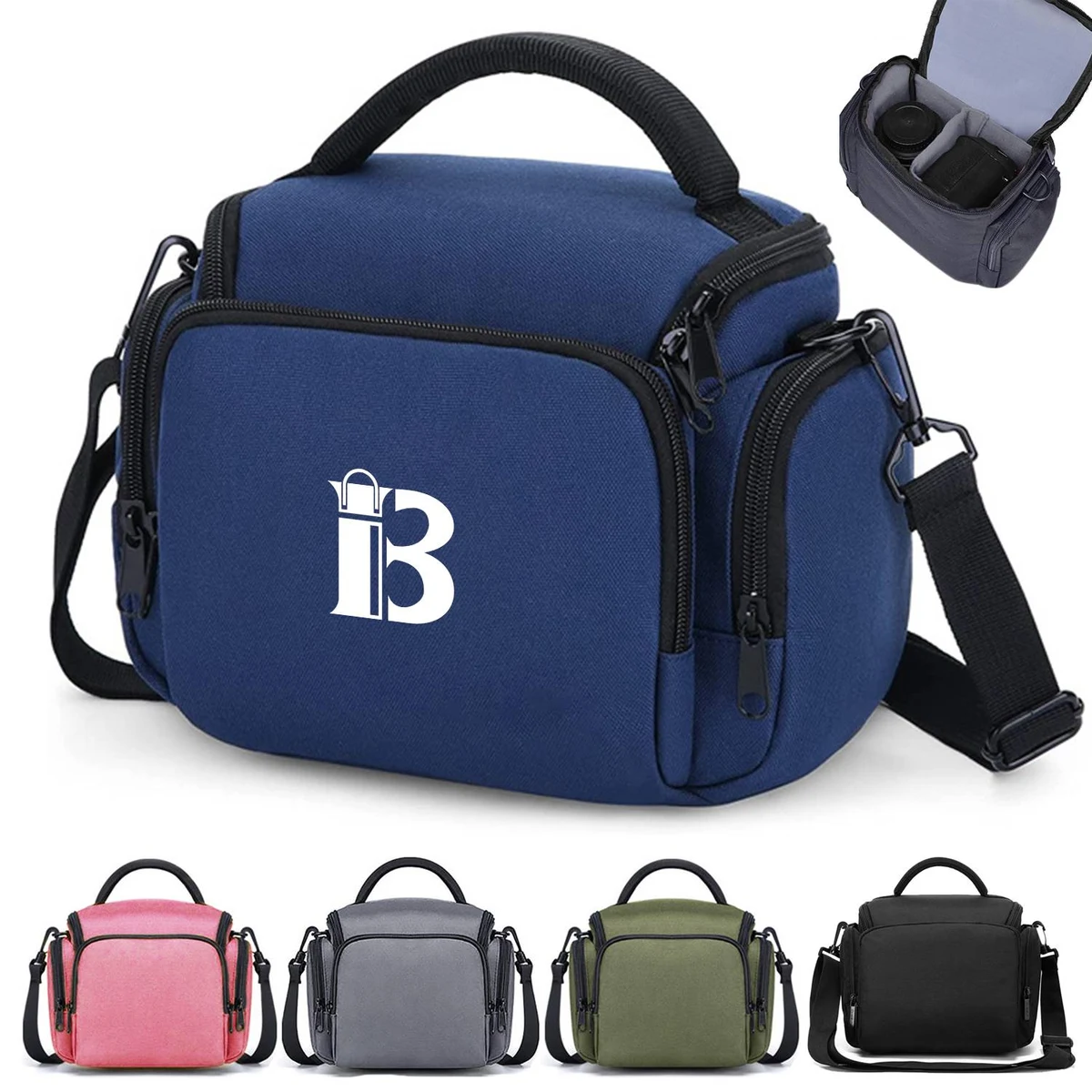Nylon camera shoulder crossbody bag 1