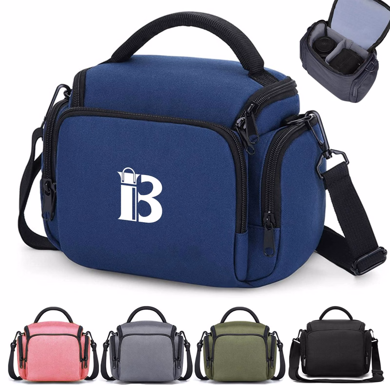 Nylon camera shoulder crossbody bag