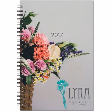 FlexPlanner™ - Medium Full-Color (2-Piece) Monthly Calendar