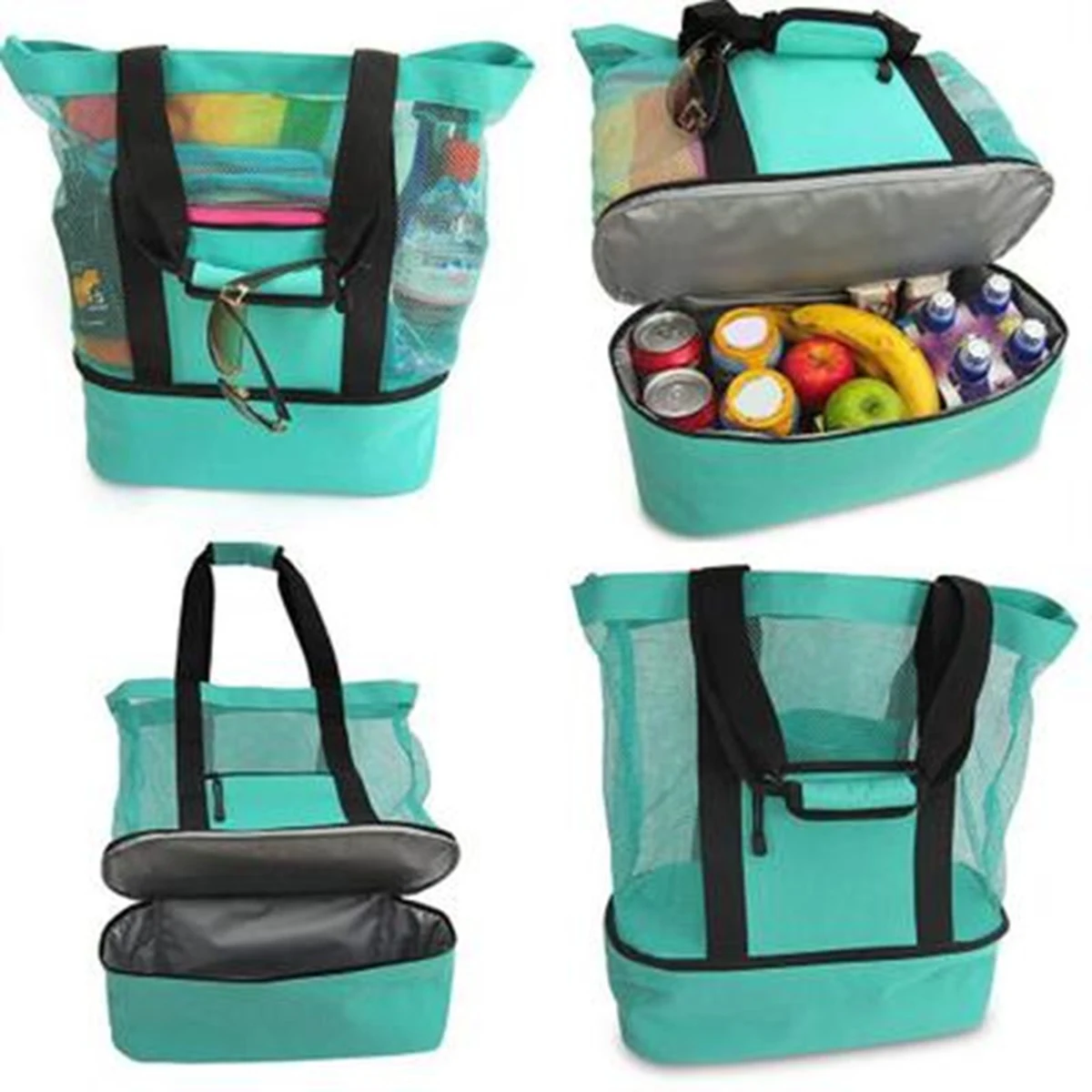 Detachable Insulated Cooler For Picnic Grocery Pool Party 1