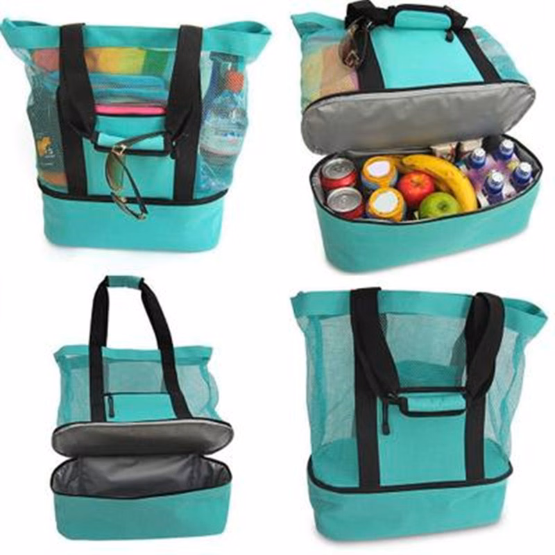 Detachable Insulated Cooler For Picnic Grocery Pool Party