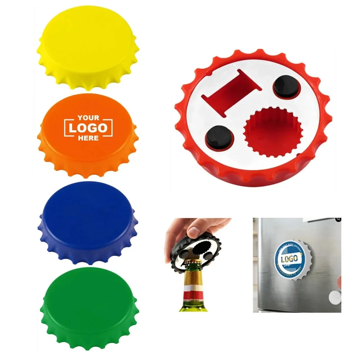 Fridge magnet beer bottle opener 1