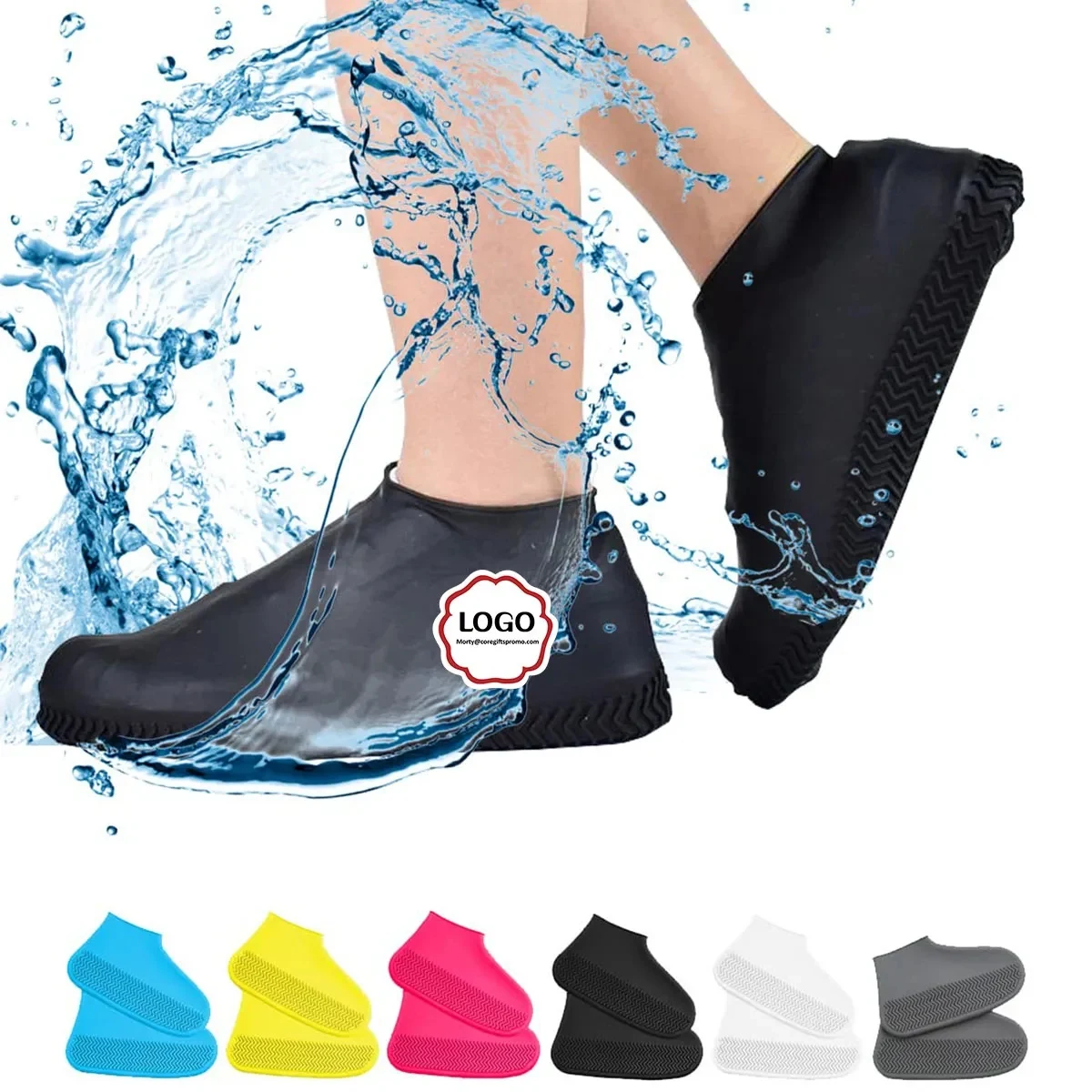 Non-Slip Waterproof Shoe Covers 1