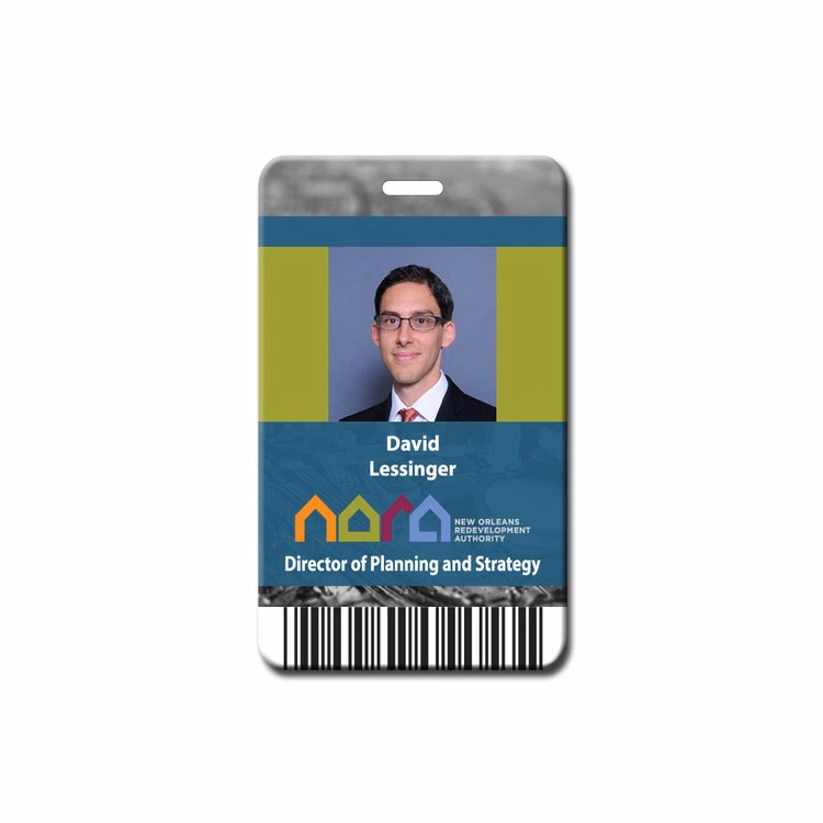 The Parthenon full color badge with a personalized photo 2 .5" X 4"
