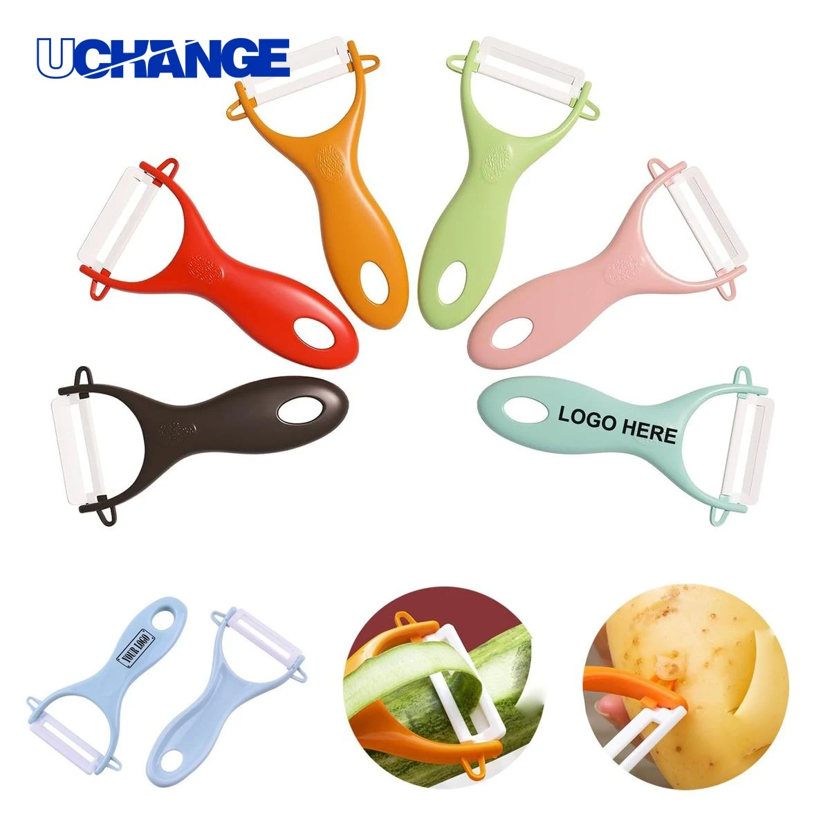 Ceramic Fruit and Vegetable Peeler Knife Tool 1