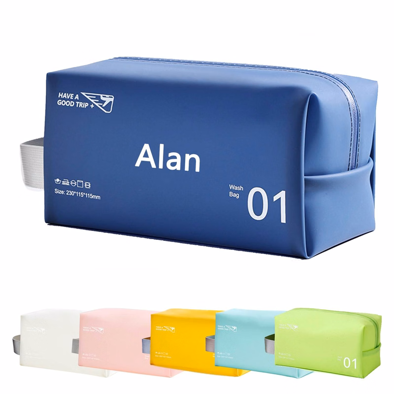 Pvc Zippered Toiletry Bag