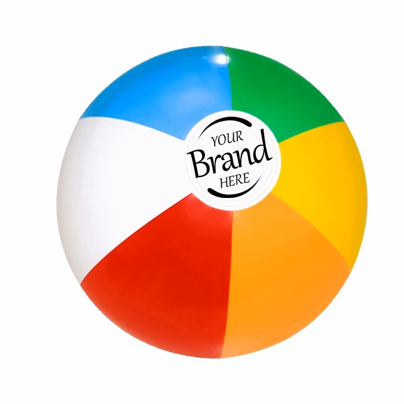 8.66'' Inflatable 6-Color Beach Ball
