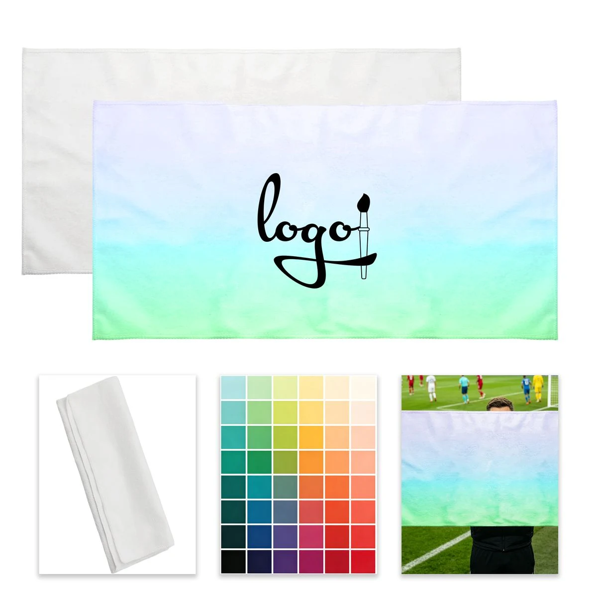 Custom Microfiber Sports Promotional Towel 1
