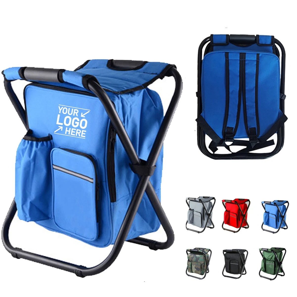 3 in 1 Cooler Backpack Stool 1