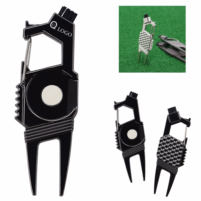 Multi-Functional Golf Club Brush