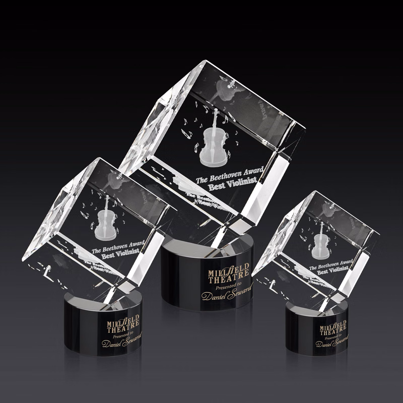 Burrill 3D Award on Marvel Base - Black