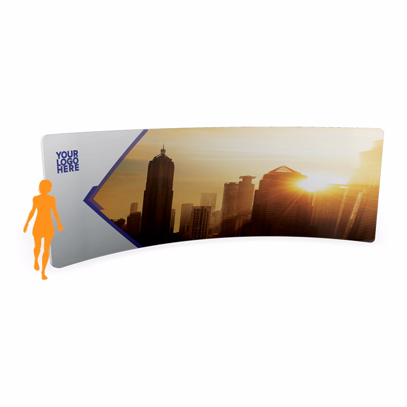 Quick N Fit Curved Tension Wall 20'x7.5'