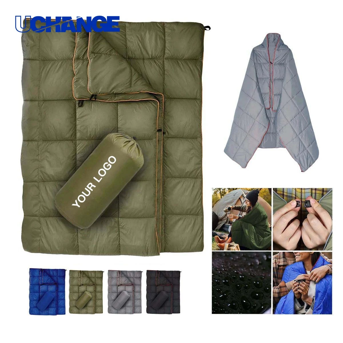 Camping Blanket Outdoor Moisture Resistant Foldable Design 1