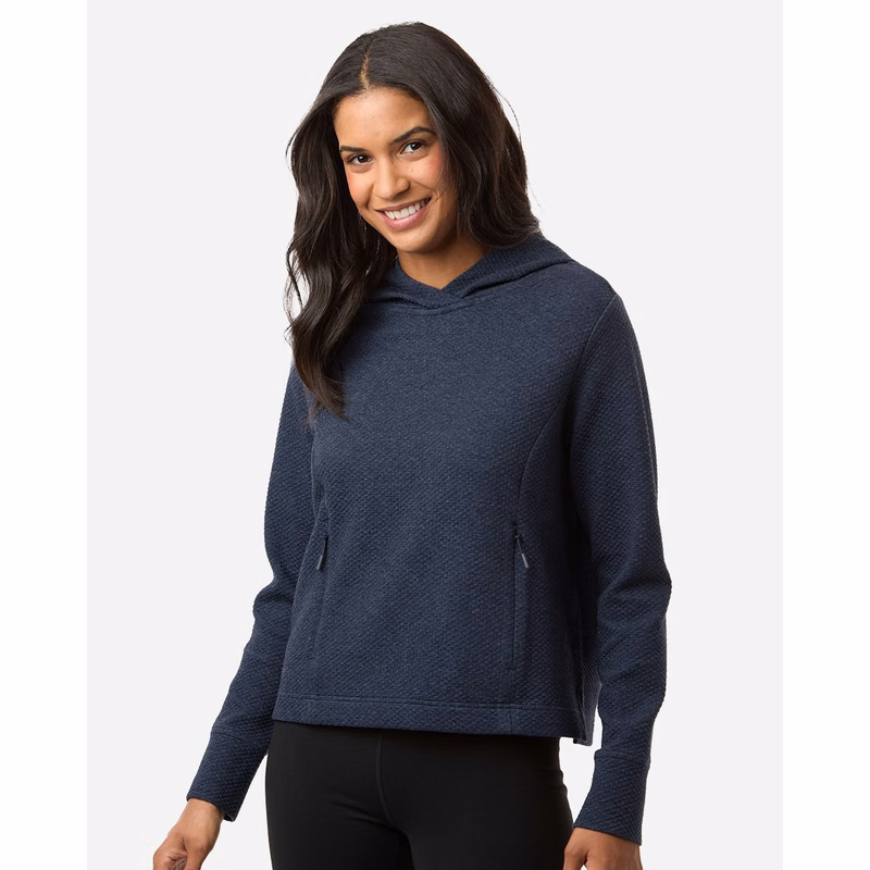 Women's Spirit Textured Hooded Pullover - NE729W