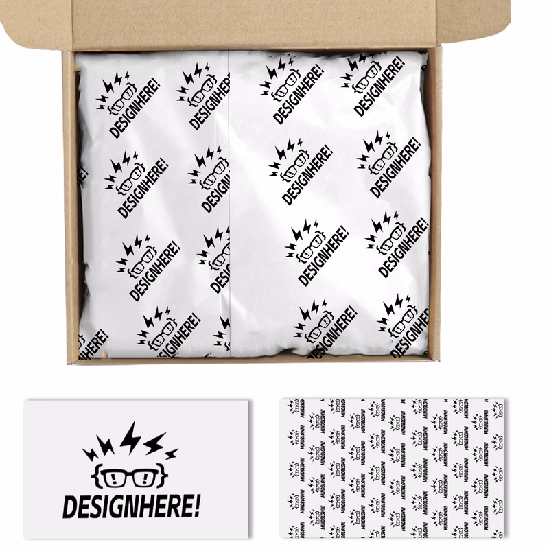 Personalized Logo Tissue Gift Wrap Paper