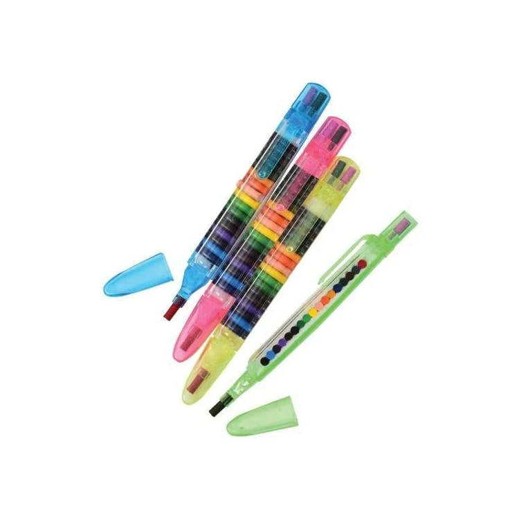 Glitter Stacking Point Crayon - Multicolor 1