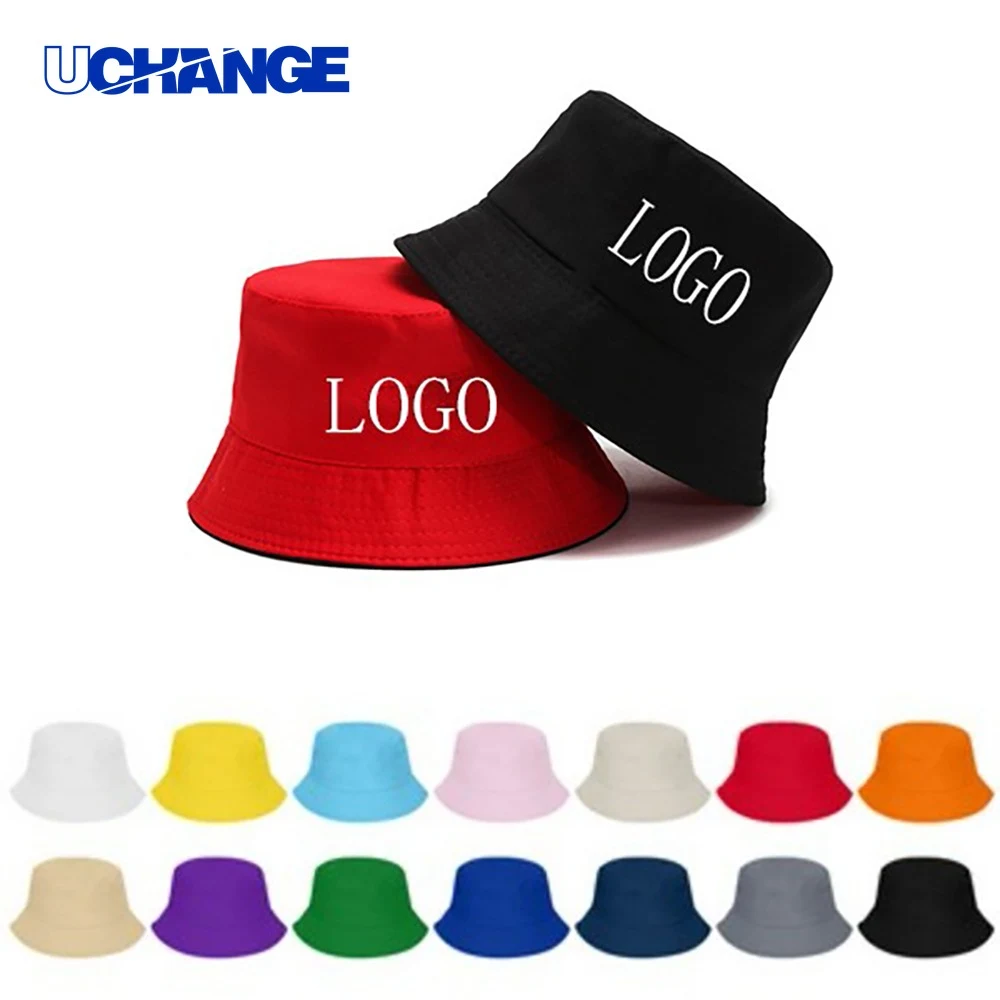 Screen Printed Cotton Bucket Hat for Events 1