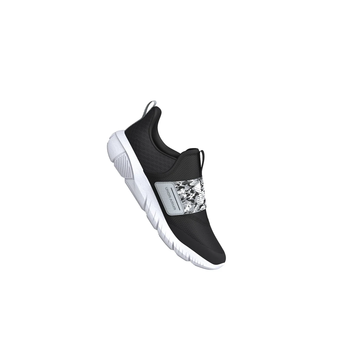 UA Flash Printed Boys' Grade School Running Shoes 1