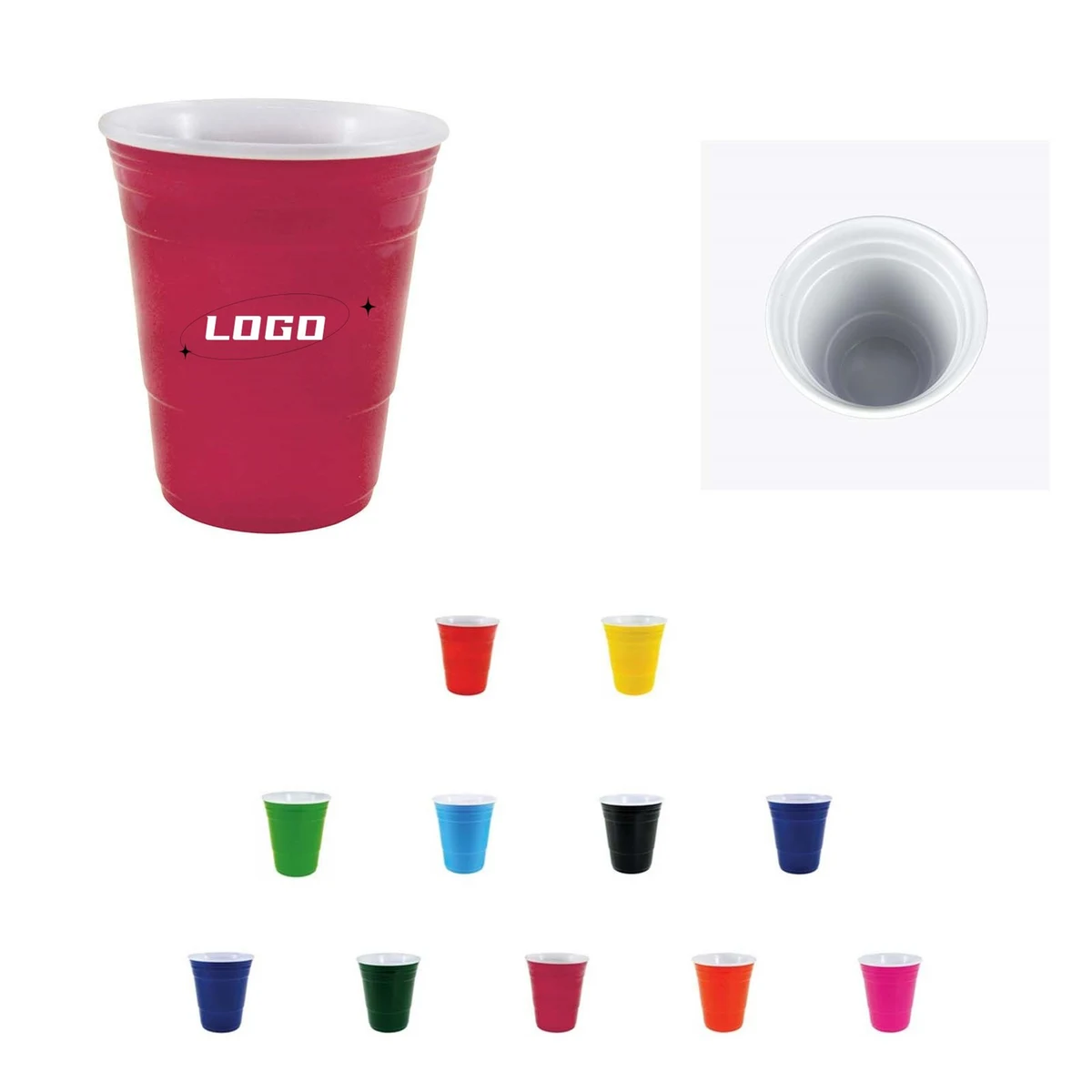 16Oz. Solo Cup Reusable (Custom) 1
