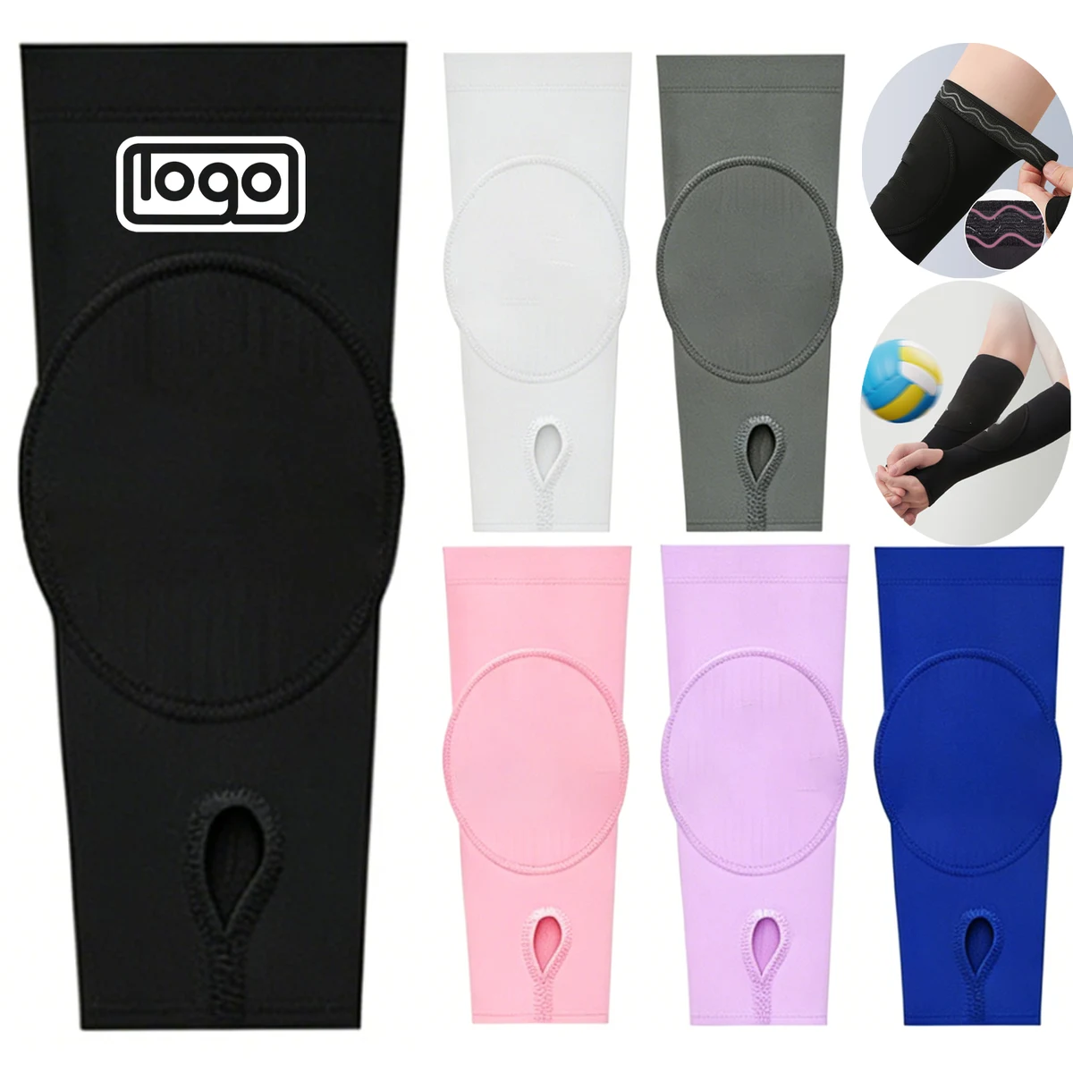 EVA Padded Volleyball Arm Sleeves 1