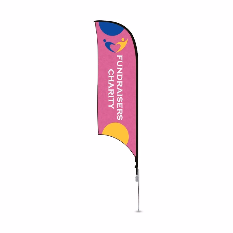 Concave Flags, Double Sided package (2.9ft x 15.5ft)