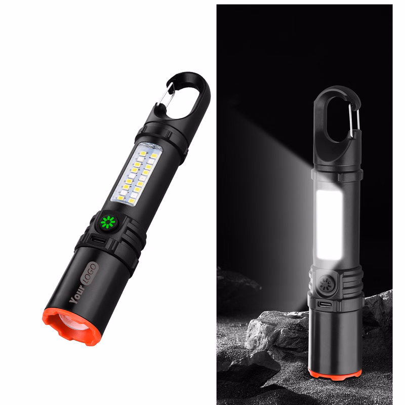 Multi-functional Portable Flashlight Rechargeable Outdoor