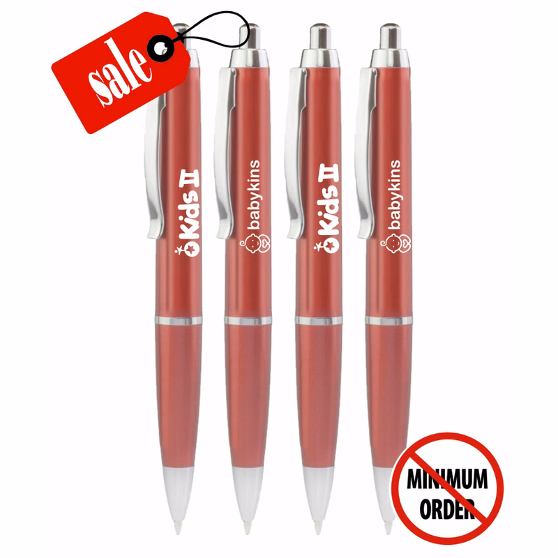 Closeout - Vast - Colored Barrel Click Pen