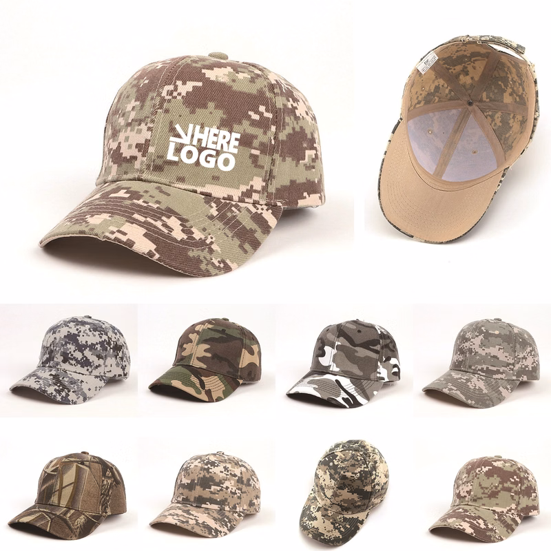 6 Panel Structured Cotton Cap