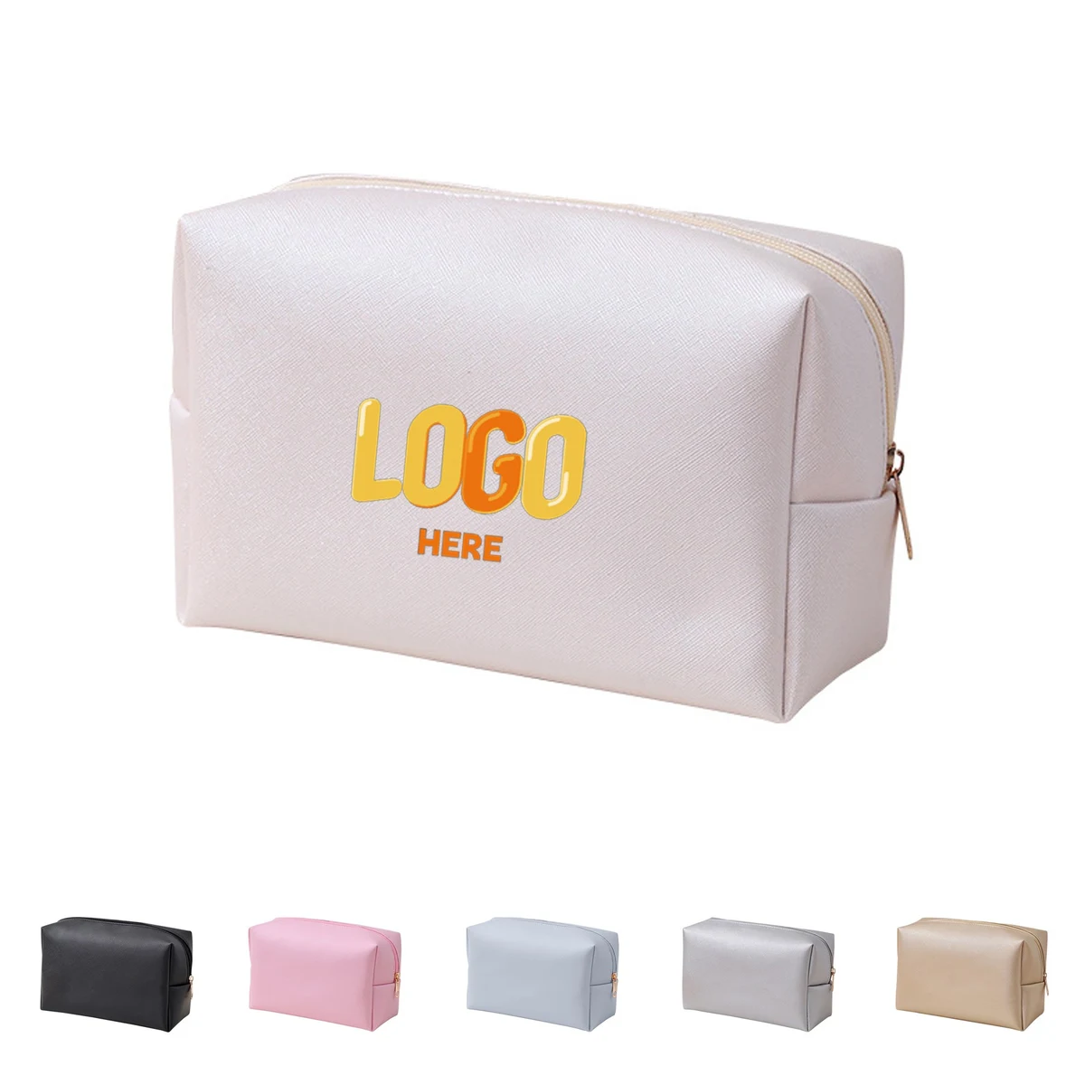 Leather Cosmetic Travel Pouch 1