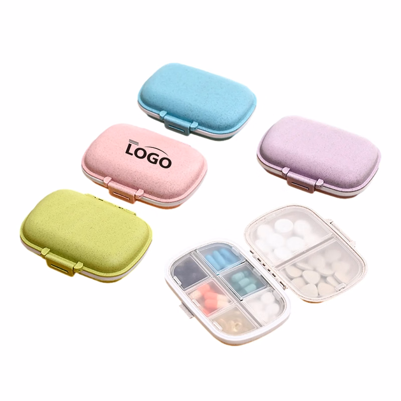 CampingPortable 8-Cell Sealed Moisture-Proof Pill Box MOQ 50