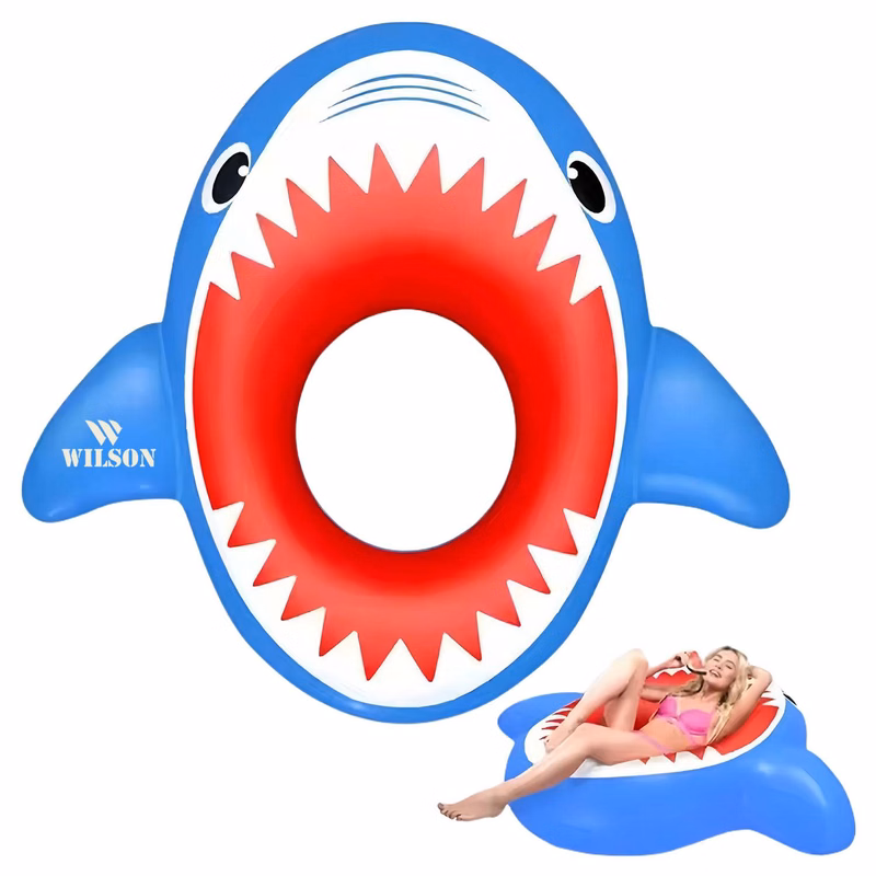 Inflatable Shark Swimming Ring