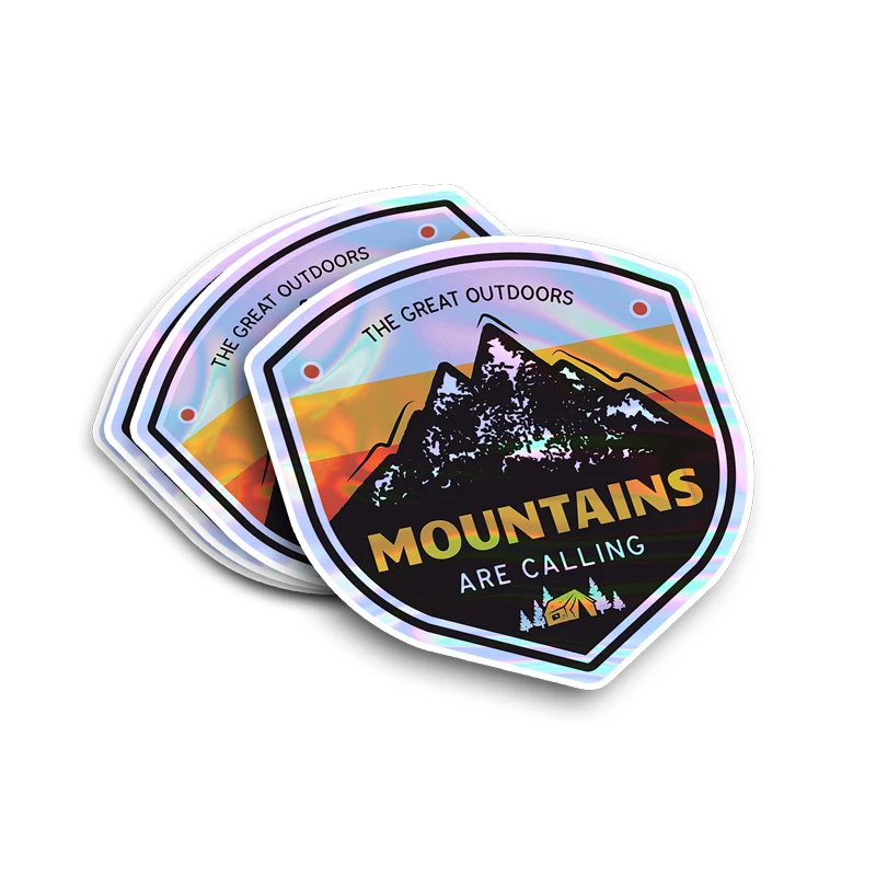 Custom Holographic Stickers- 2x2 1