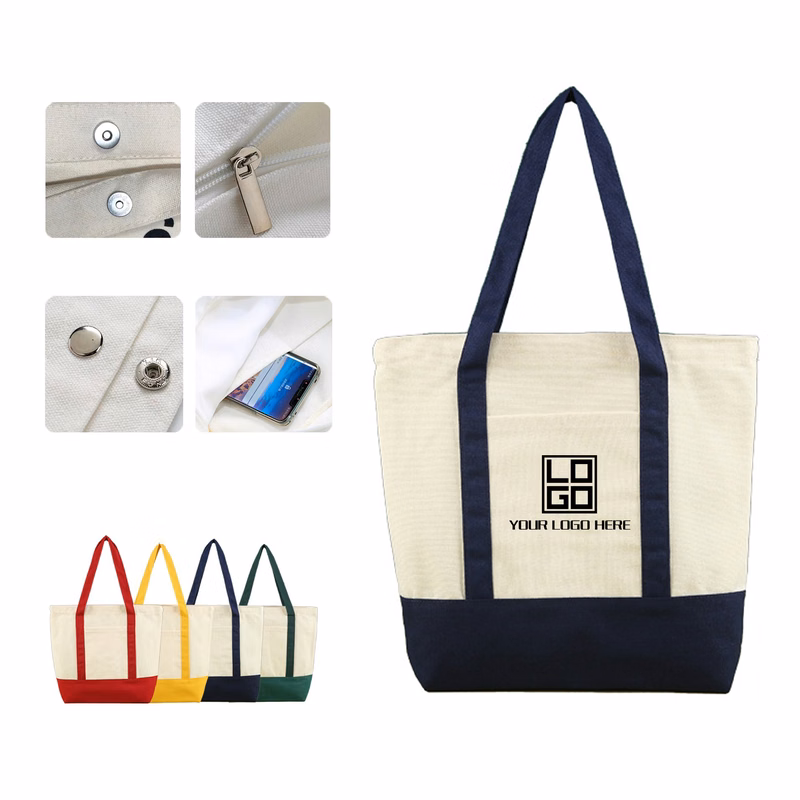 Customizable Stylish Canvas Tote Bag