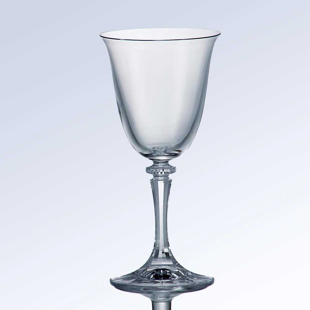 8.5 oz Non-Lead Crystal Kleopatra White Wine Goblet 1