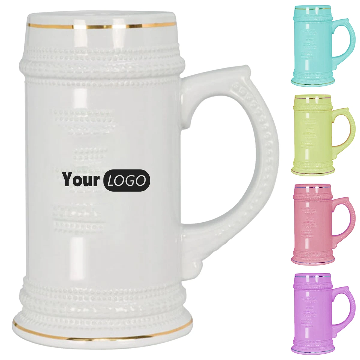 Ceramic Opulent Ceramic Beer Stein 1