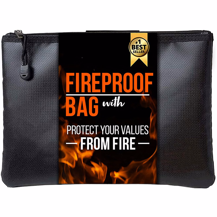 Fireproof Money Bag for Cash
