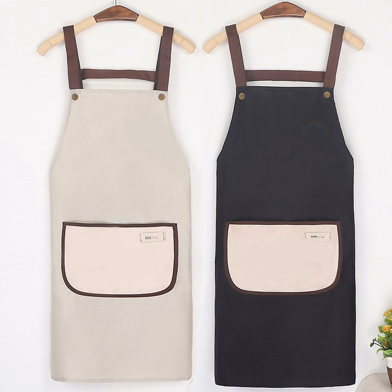 Waterproof Kitchen Apron with hand wiper