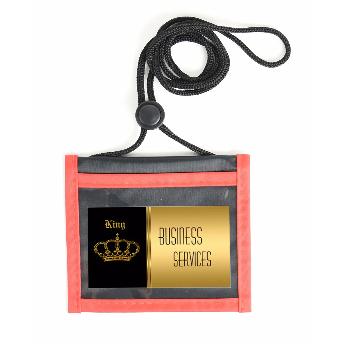 NYLON TWO TONE SMALL POUCH 1