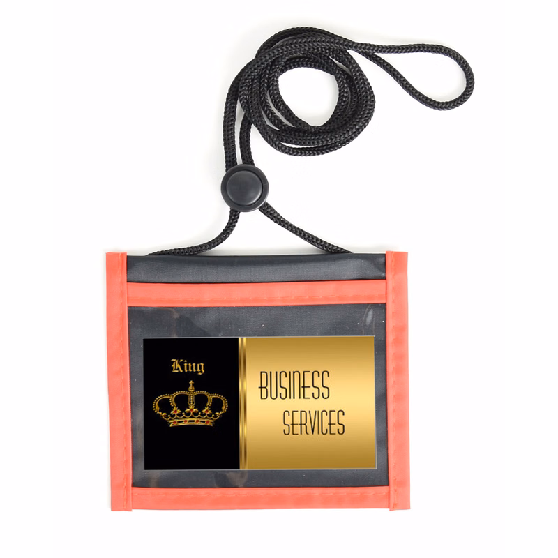 NYLON TWO TONE SMALL POUCH