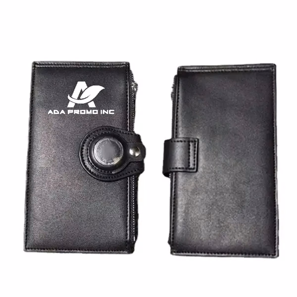 RFID Blocking Wallet With Earphone Cover Credit Card Holder